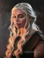 Portrait de l’empereur Daenerys Targaryen Le Trône de fer